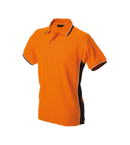 Polo con inserti colorati