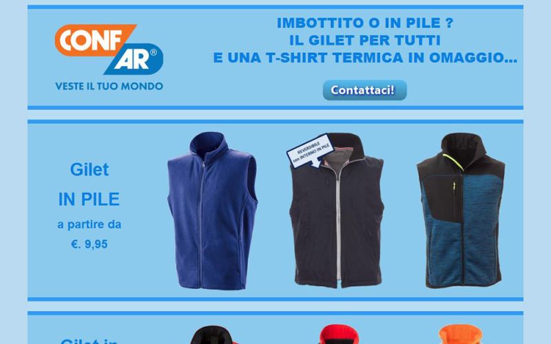 Imbottito o in pile? Il gilet per tutti